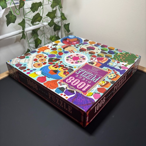 Desserts 1000 Piece Jigsaw Puzzle by Eeboo - Picture 5 of 6